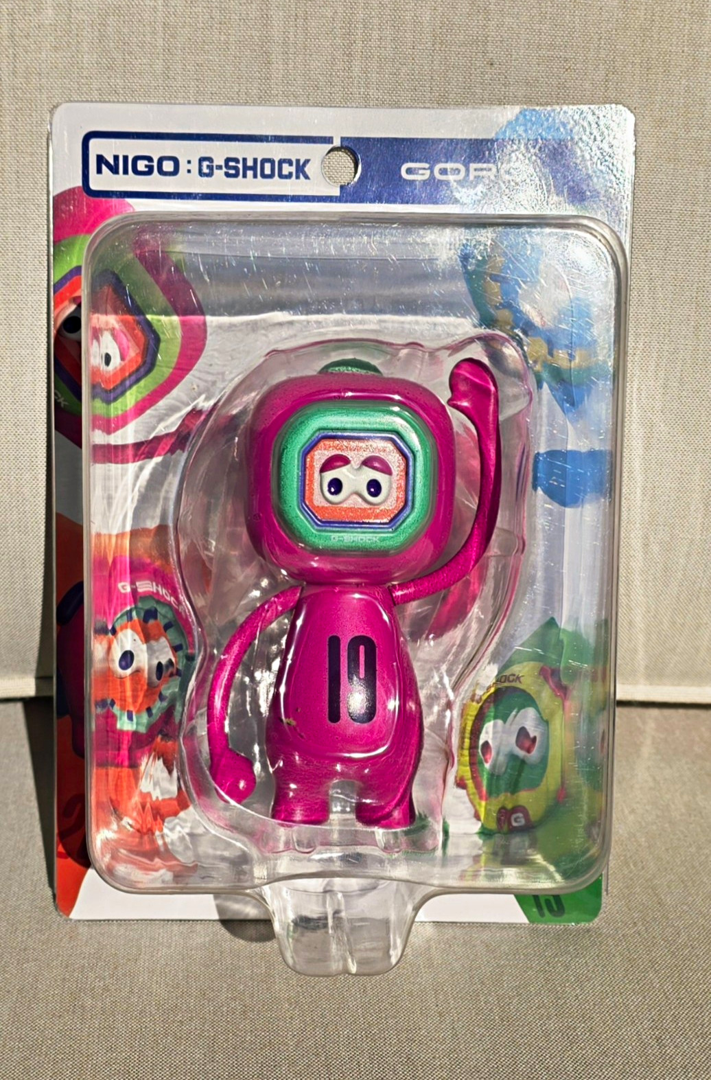 Casio NIGO x G-Shock Limited Edition Vinyl Figure GORO #19 Sealed Blister Pack