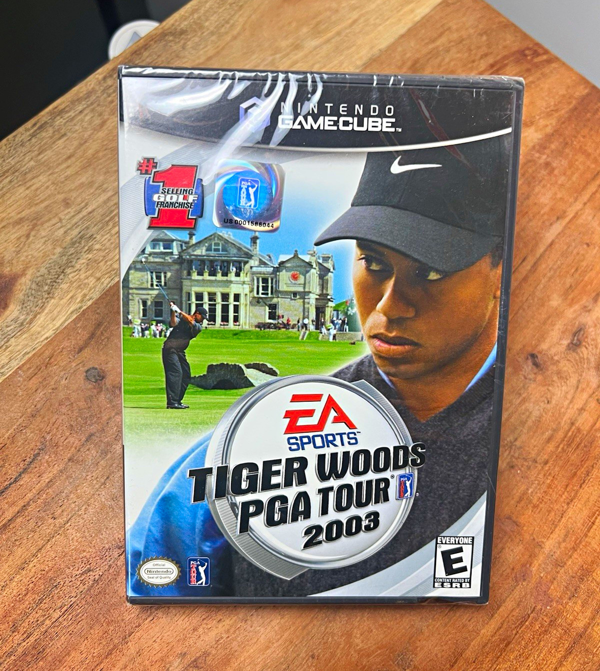 Tiger Woods PGA Tour 2003 Nintendo GameCube Factory Sealed NEW Authentic Y-Folds