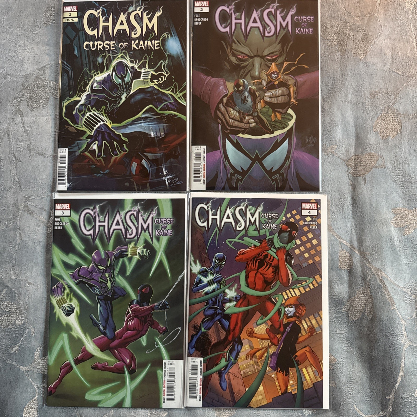 Chasm: Curse of Kaine #1-4 complete series Ben Reilly - clones - Marvel