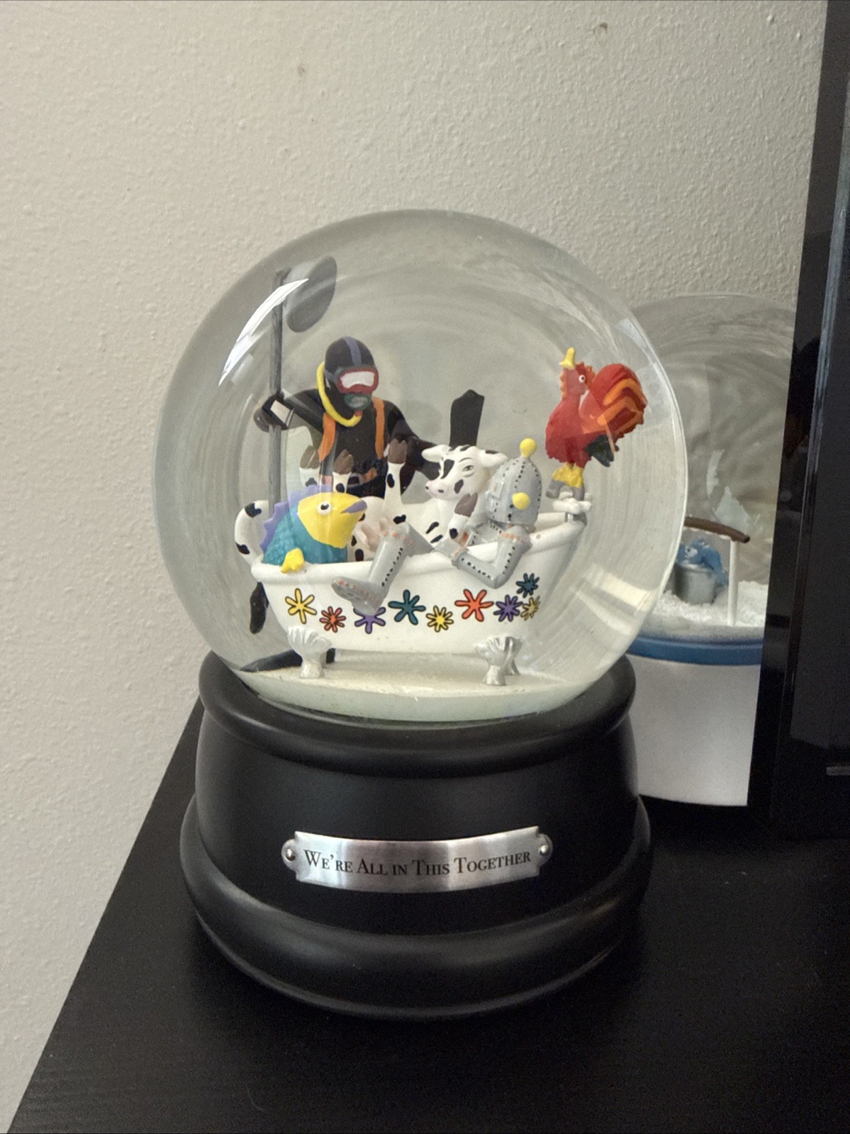 Jim Pollock We\'re All In This Together Snow Globe LE Phish Bathtub Gin MSG Phish
