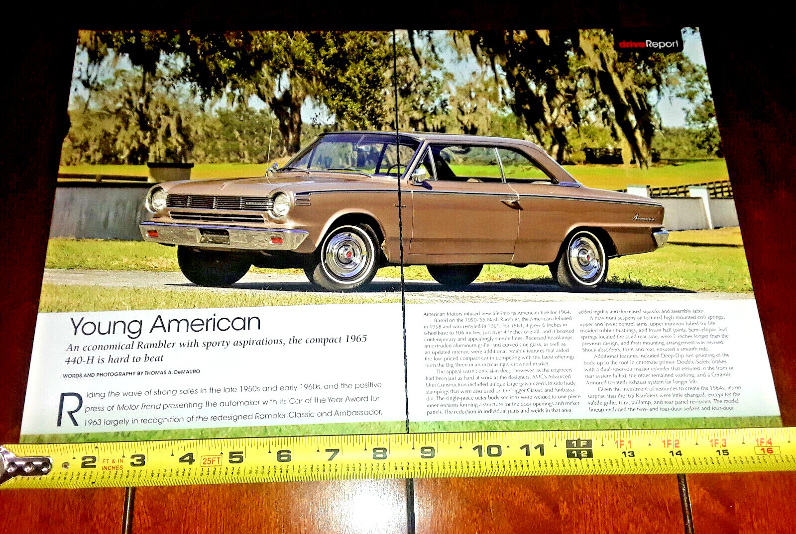 1965 AMC RAMBLER AMERICAN 440-H ORIGINAL 2019 ARTICLE