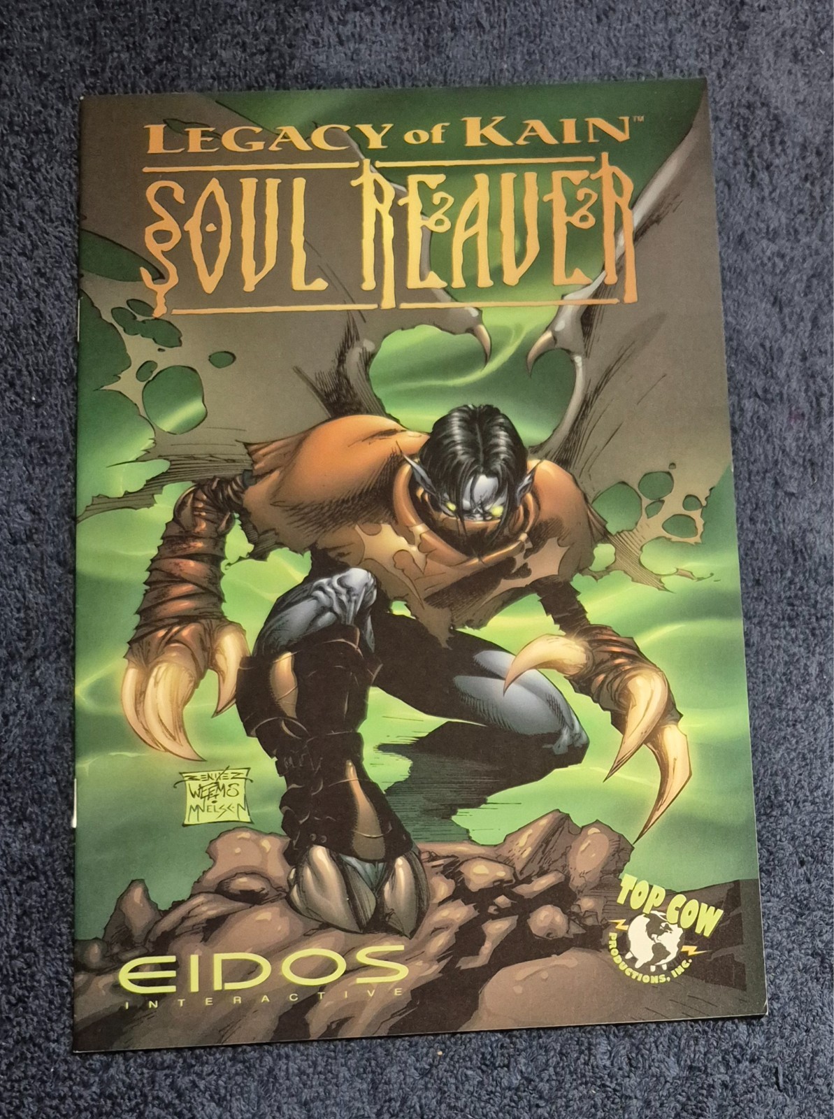 LEGACY OF KAIN SOUL REAVER #1 NM 1999 TOP COW COMICS EIDOS HAWKINS BOLLER NELSON