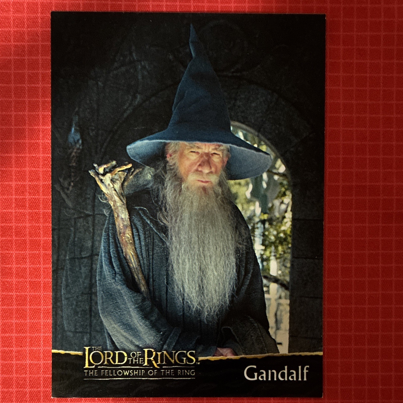 Topps Lord of the Rings Fellowship of the Ring Gandalf #2 RC 2001 2-Card Lot