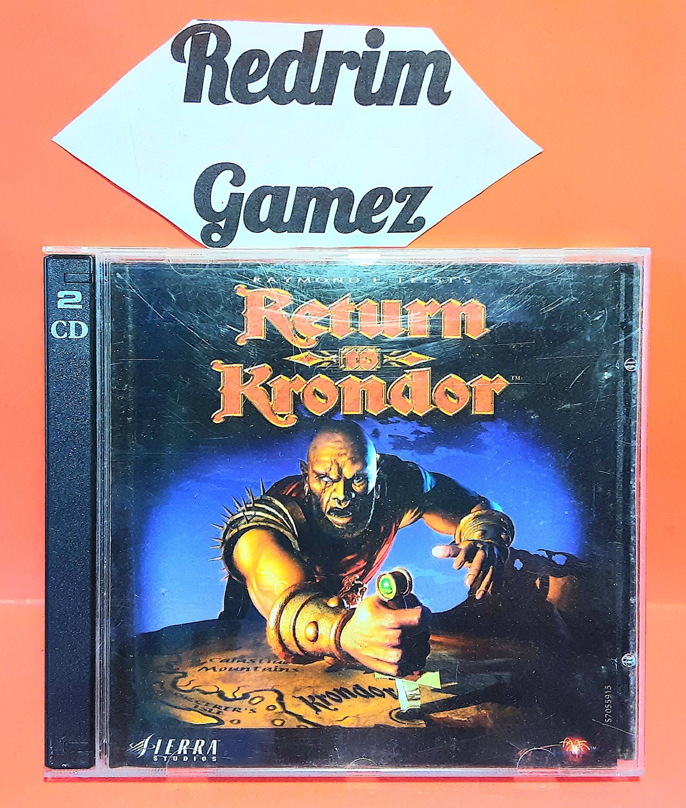 Return To Krondor COMPLETE Windows PC CD Rom Video Games Sierra Interactive