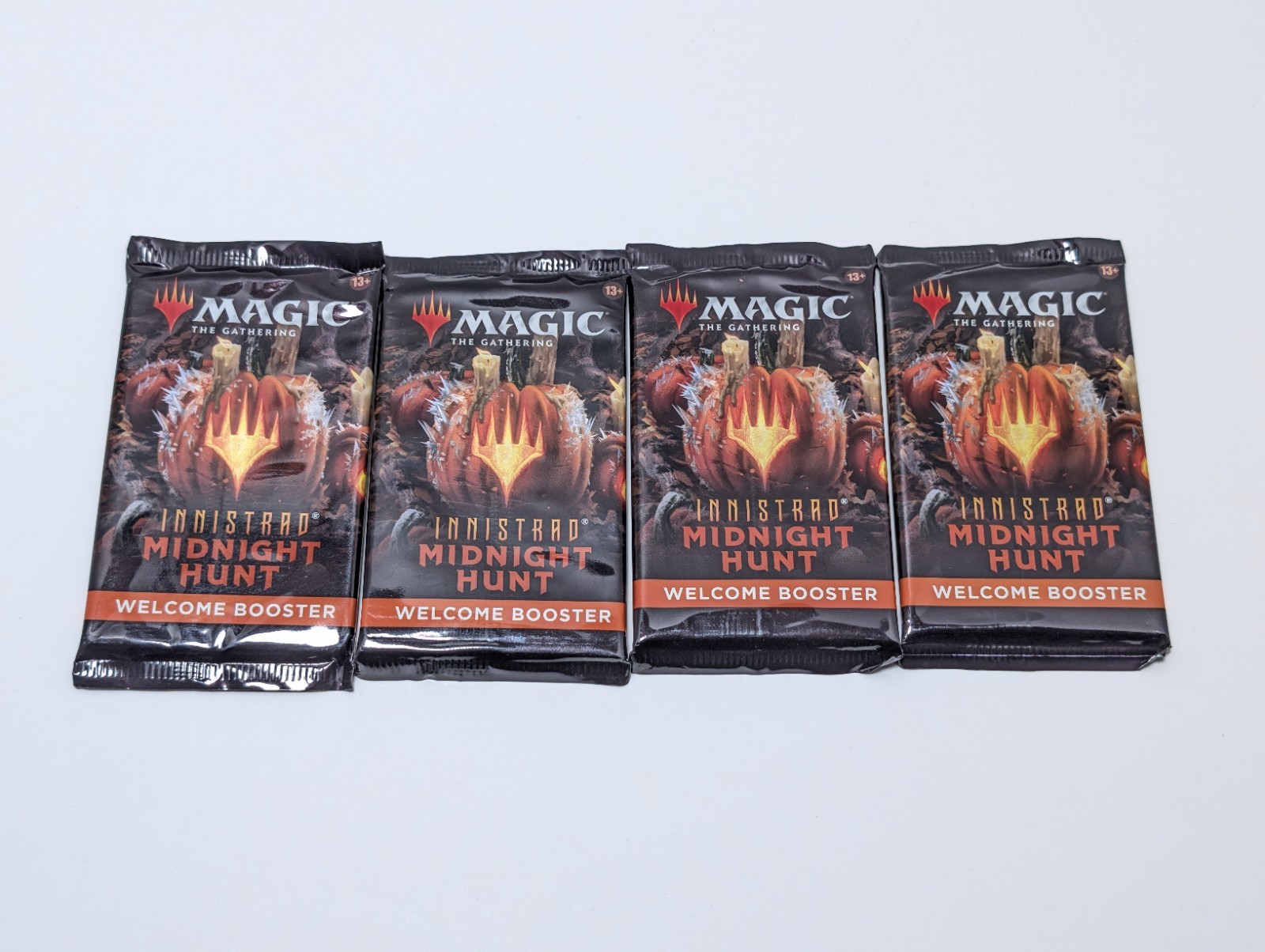 MtG Welcome Boosters Bundle #6 - (4) x INNISTRAD MIDNIGHT HUNT Welcome Packs