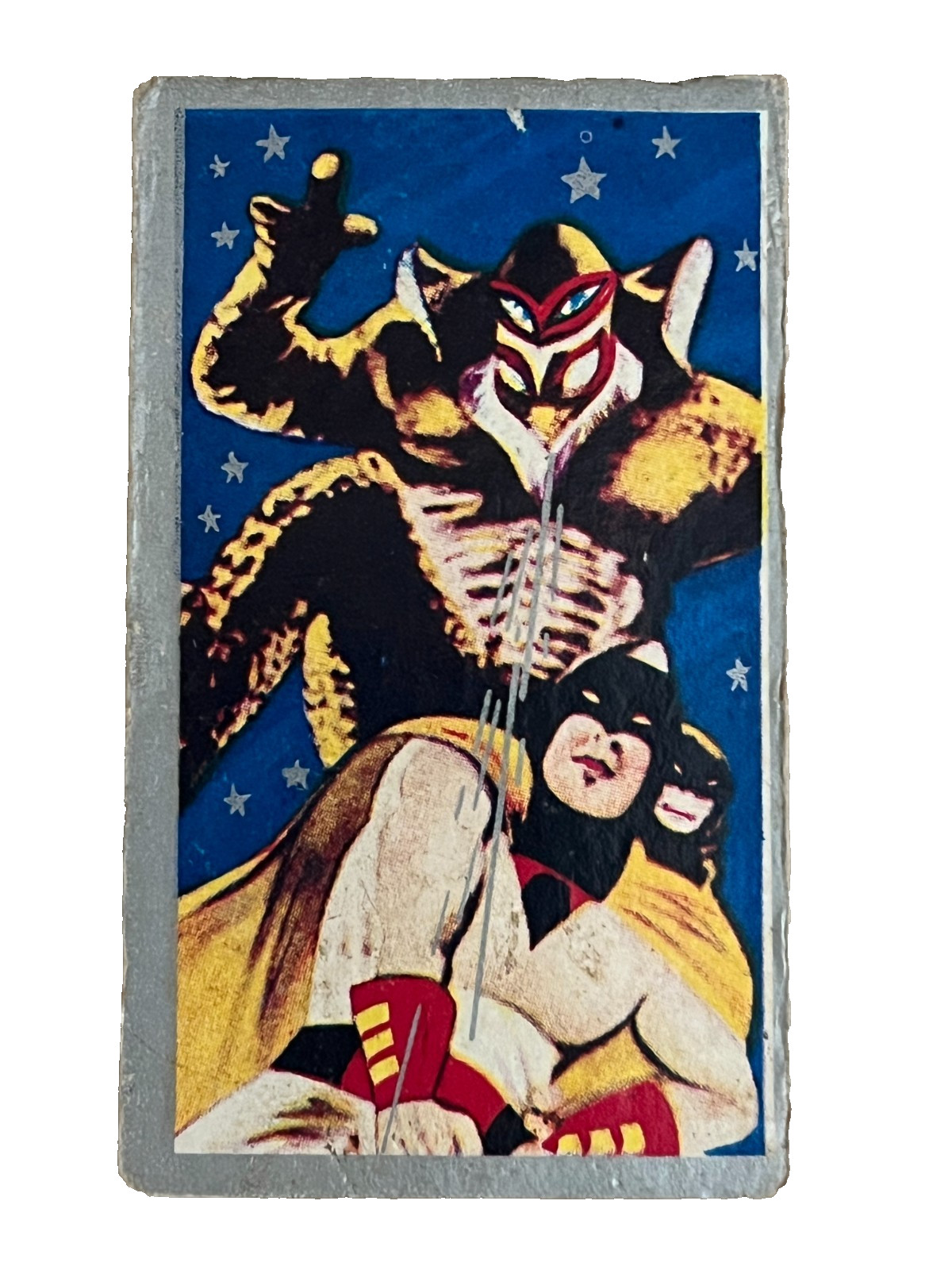 Space Ghost & Jace (Hanna-Barbera)  Japanese Vintage MENKO Card  Rare