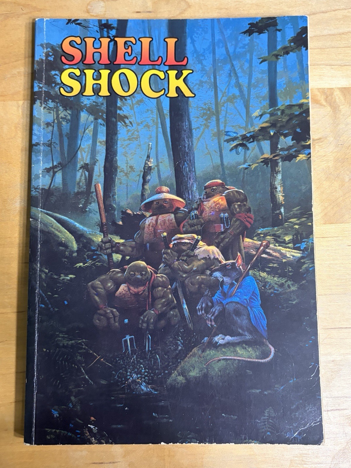Shell Shock TPB (1989) Mirage Studios ~ Teenage Mutant Ninja Turtles