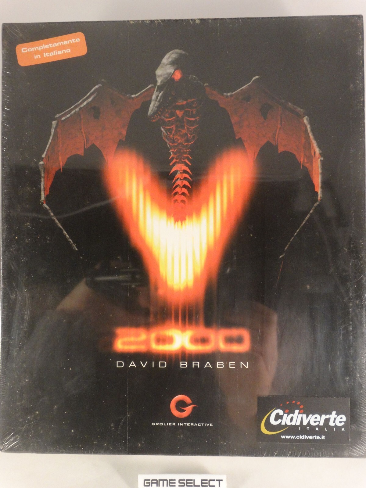 V2000 Virus David Braben Pc Computer Big Box Original New Sealed