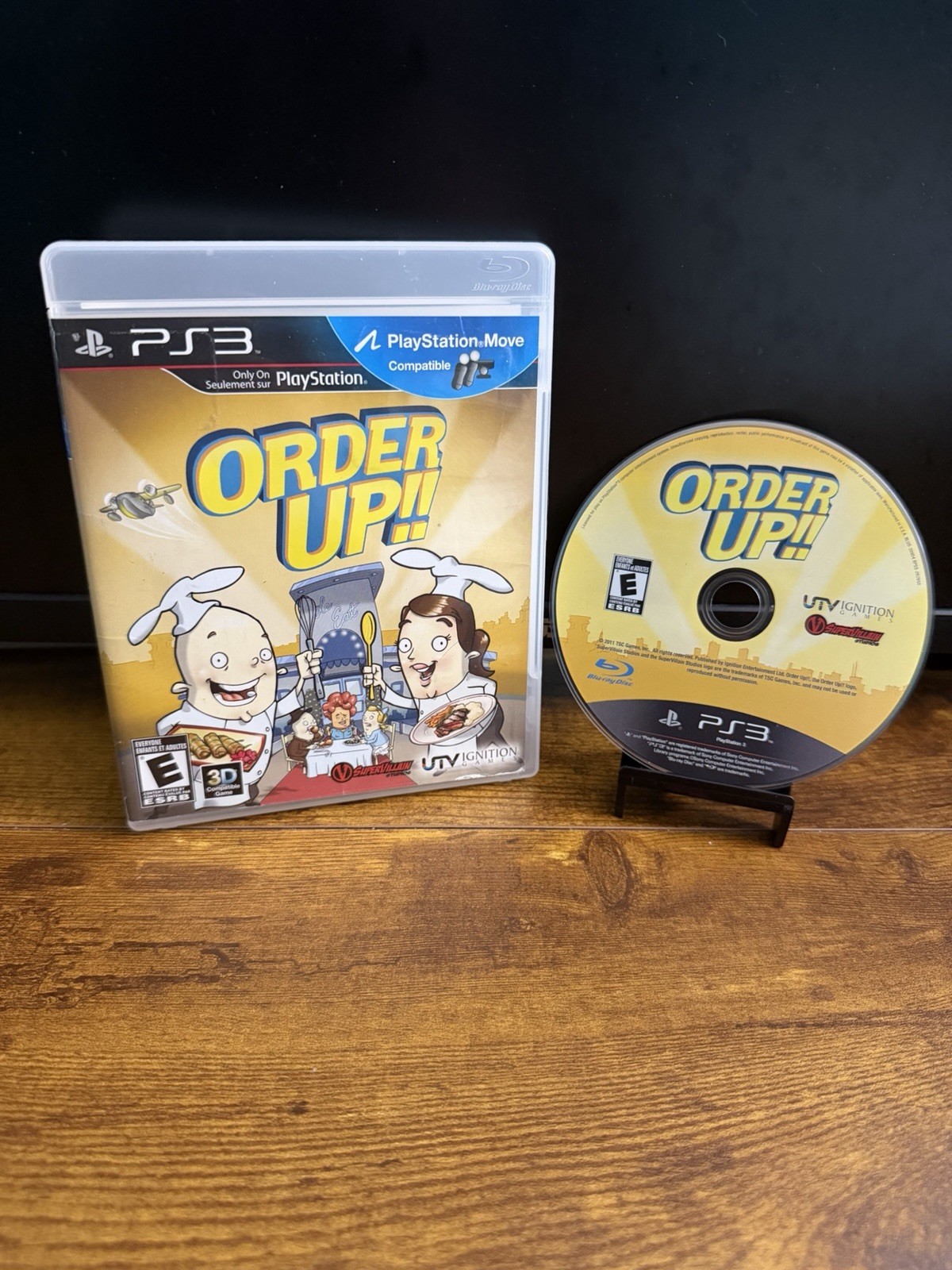 Order Up (Sony PlayStation 3 PS3, 2012) Tested & Working