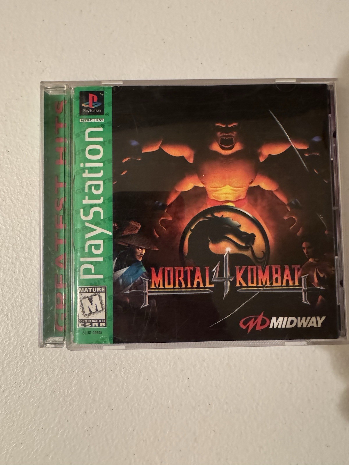Mortal Kombat 4 (Sony PlayStation 1, 1998)