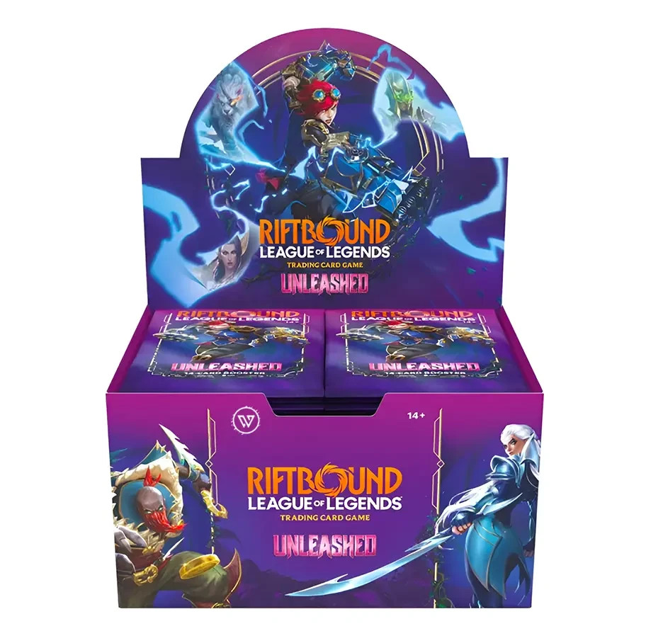 Riftbound League of Legends TCG Booster Box UNLEASHED - ENG PREORDER 08/05/2026