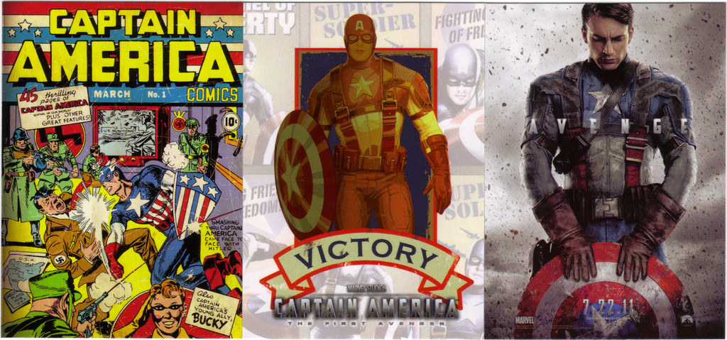 UD Captain America First Avenger Movie 1-99 set + 2 insert sets 124 total