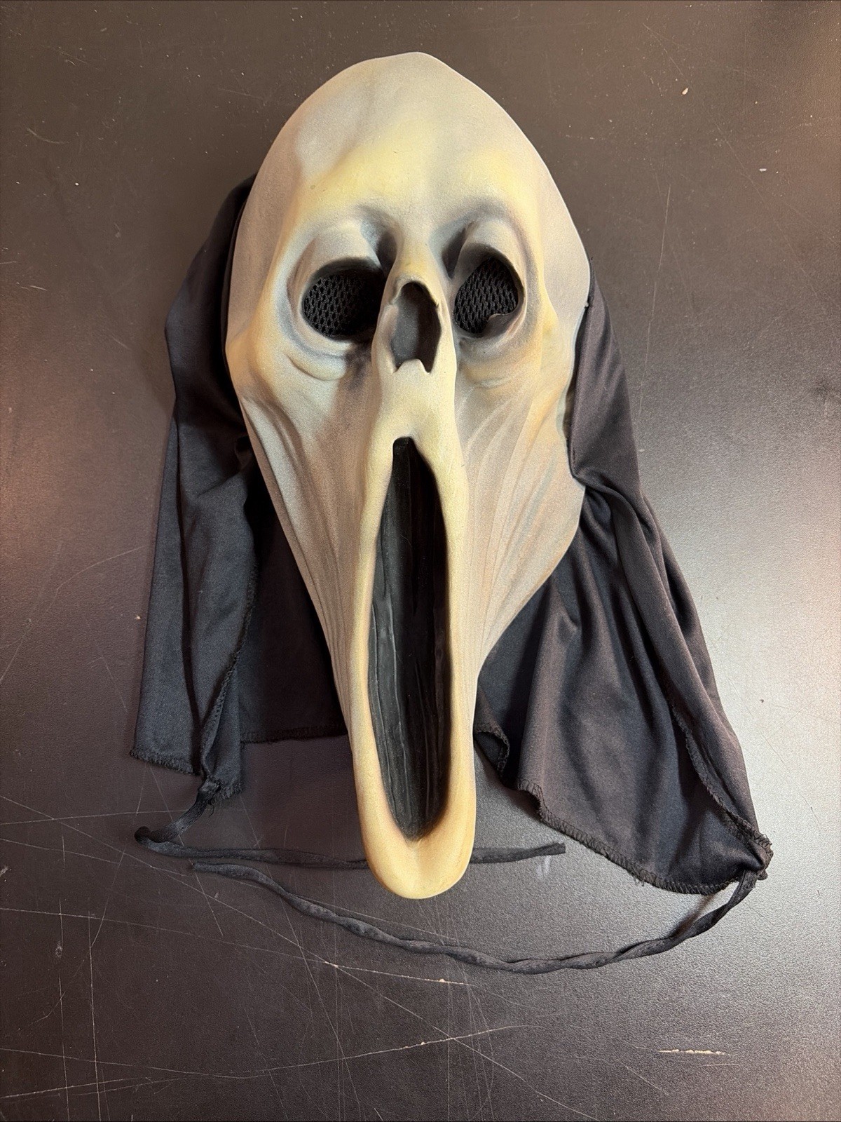 Vintage 1995 The Paper Magic Group Scream Ghost Face Ghoul Halloween Mask