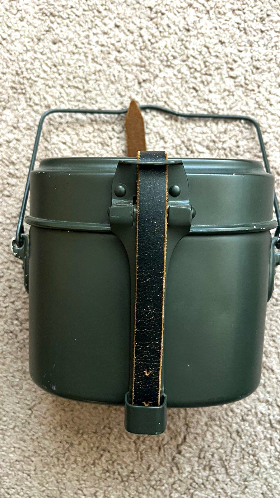 WWII Legit German Kochsgeschirr Refurbished With Strap
