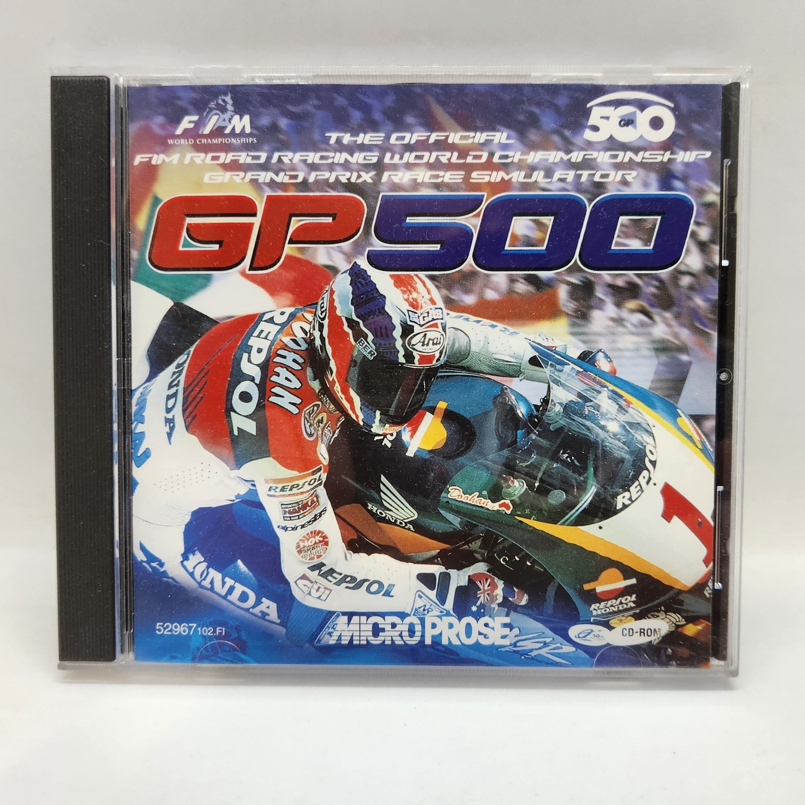 GP 500 (1999) Motorcycle Racing *Good Condition* *Complete* PC CD-ROM
