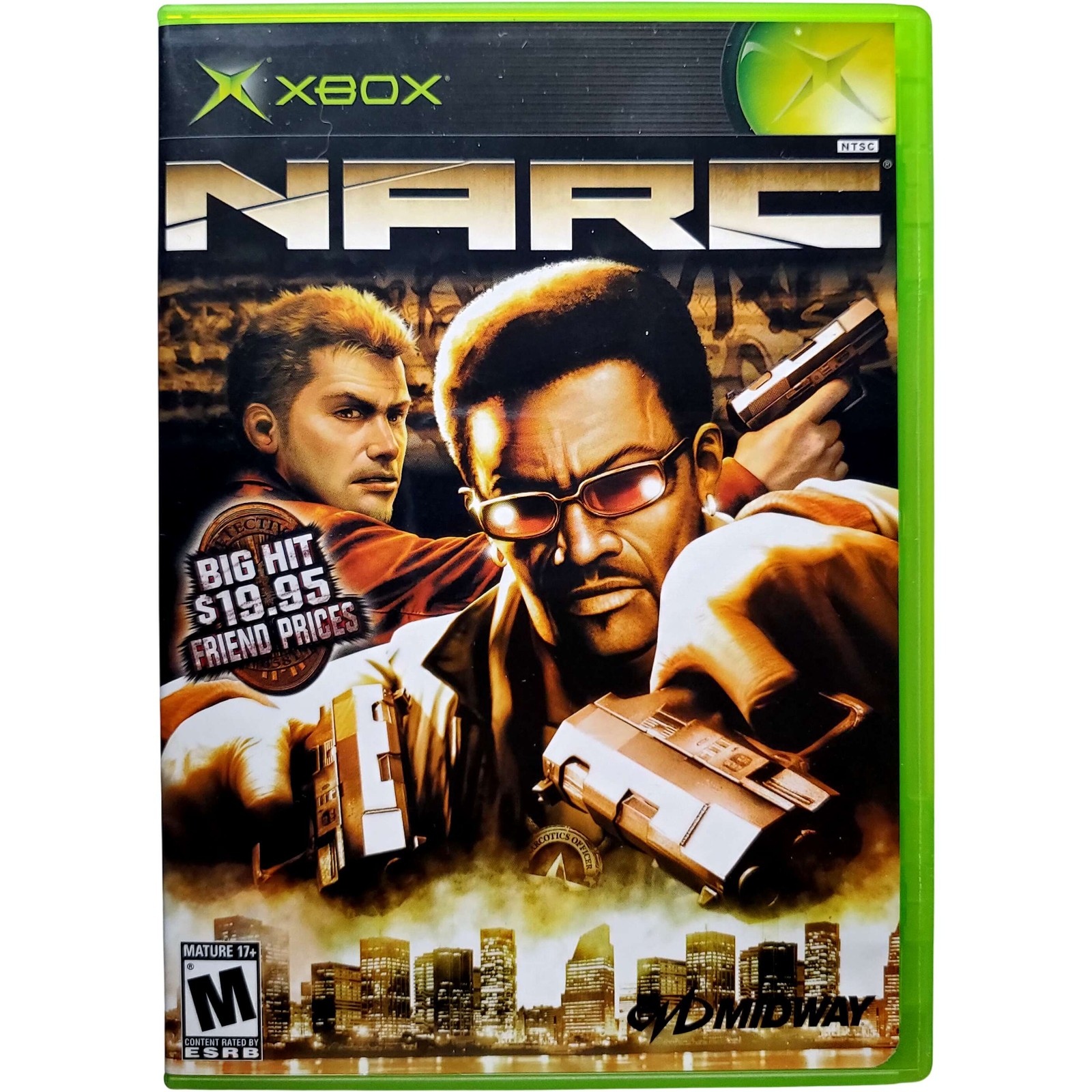 NARC - Microsoft Xbox Pristine Tested 1Y Guarantee