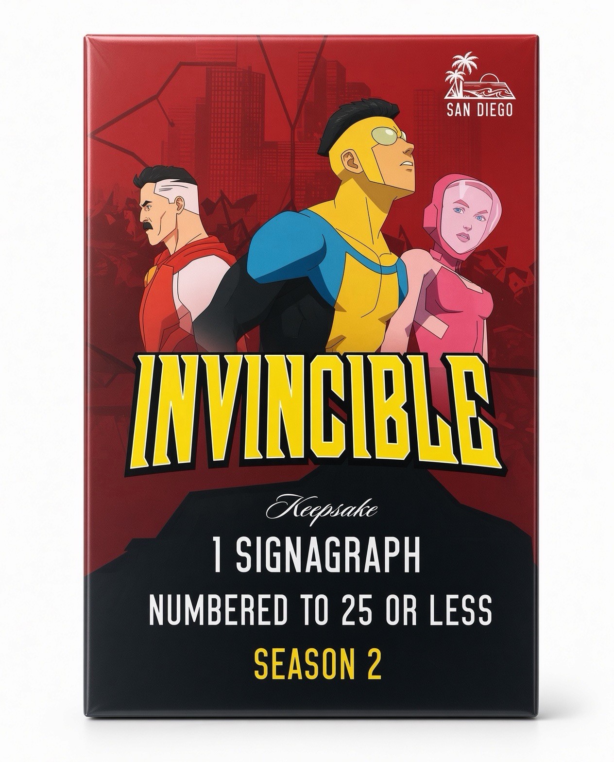 2026 Invincible Season 2 Keepsake SDCC Signagraph Pack Numbered to 25