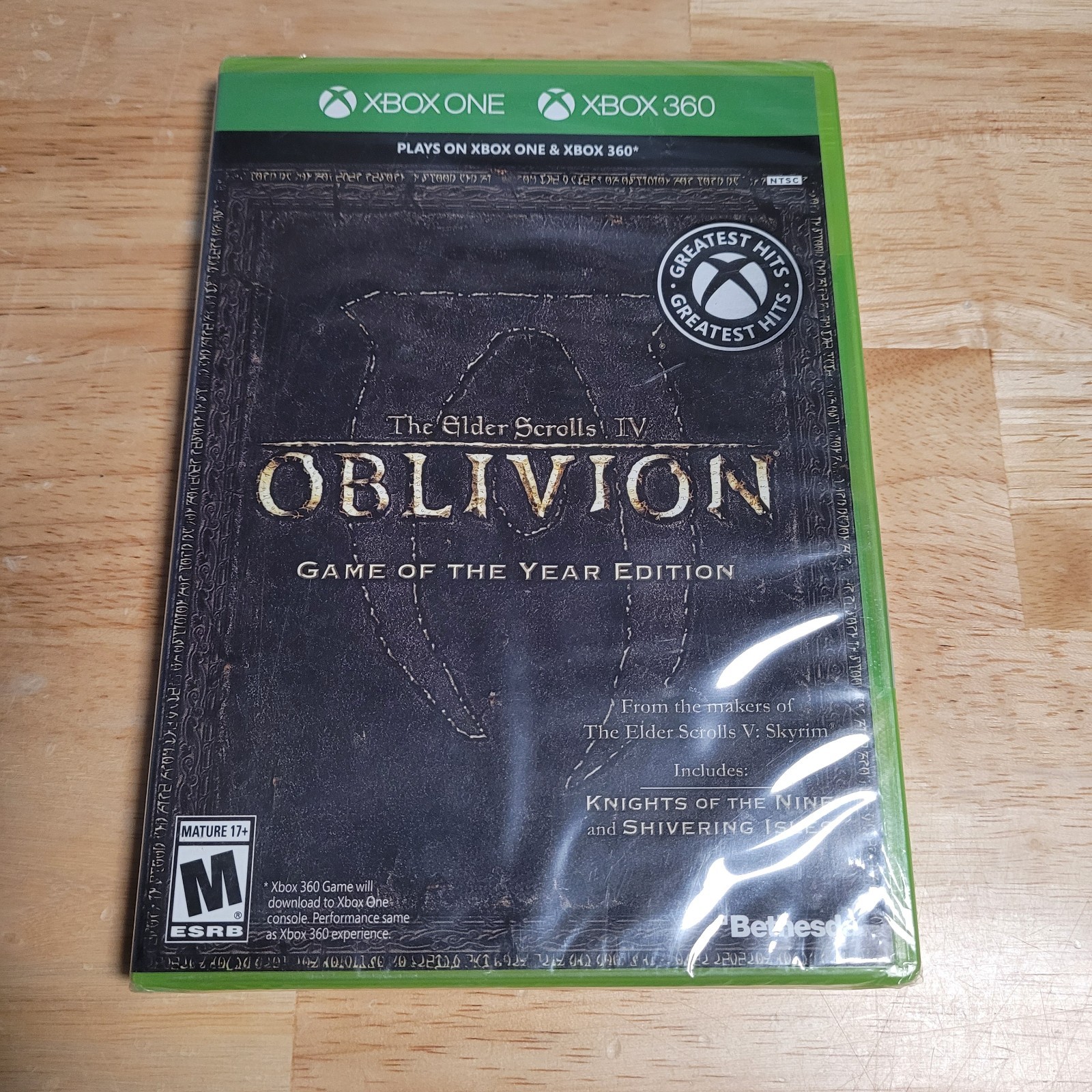 The Elder Scrolls IV Oblivion GOTY Edition Xbox 360 Xbox One Brand New / Sealed