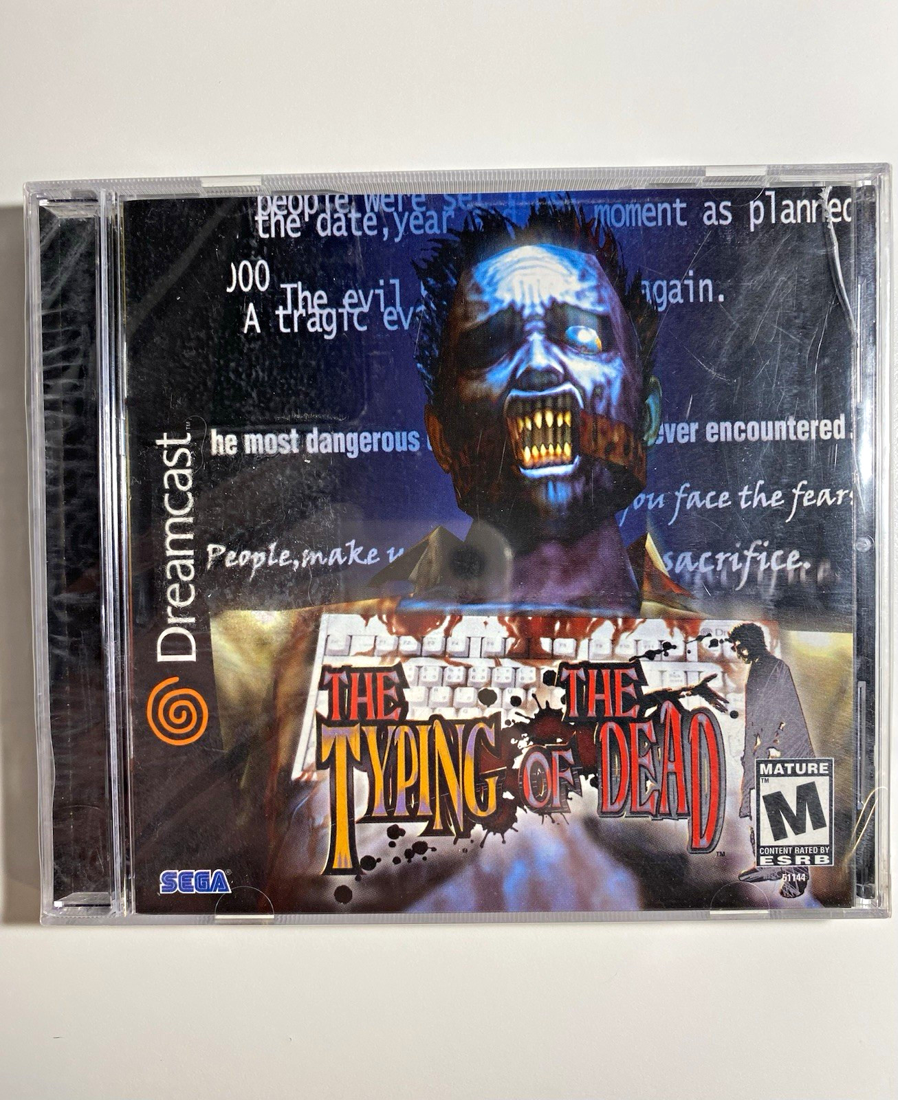 Typing of the Dead Sega Dreamcast Brand New Factory Sealed READ