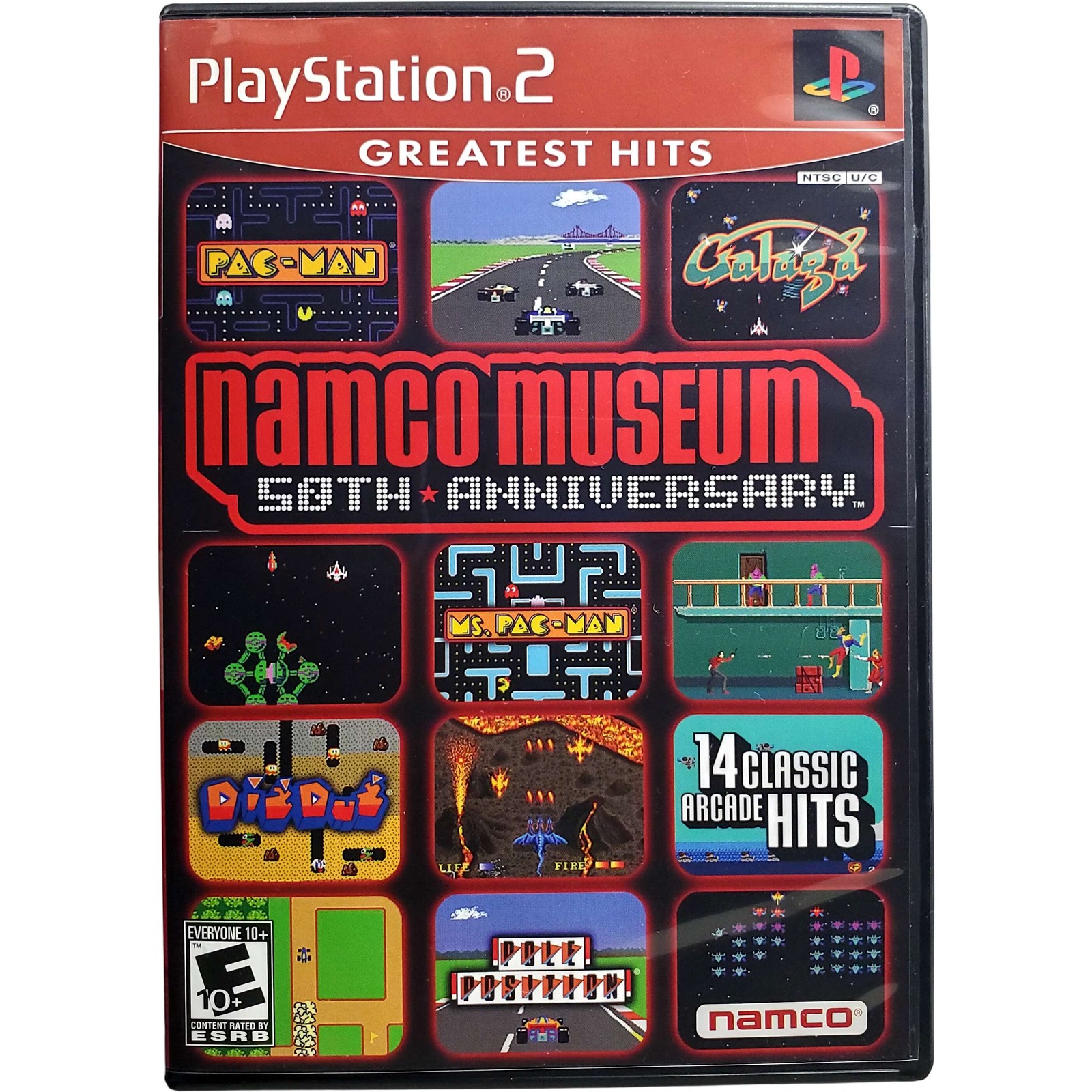 Namco Museum 50th Anniversary - Sony Playstation 2 PS2 Pristine Tested