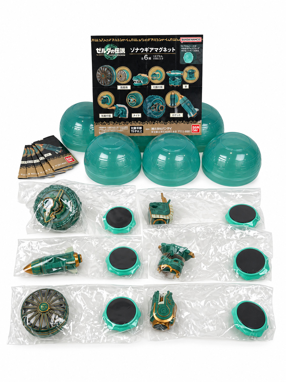 Nintendo Store Japan Legend Of Zelda: TOTK Gashapon (Complete Set Of 6 Types)