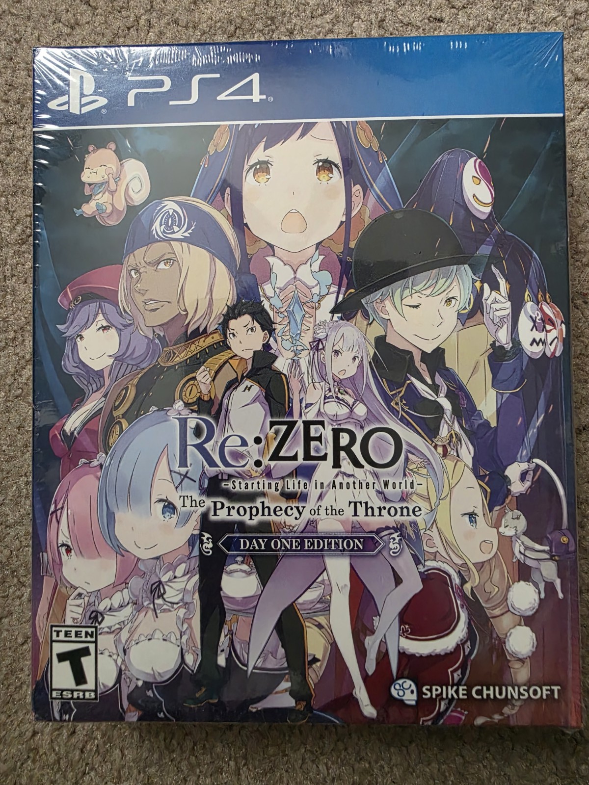 Re:ZERO - The Prophecy of the Throne - Sony Playstation 4 [Day One Edition] PS4
