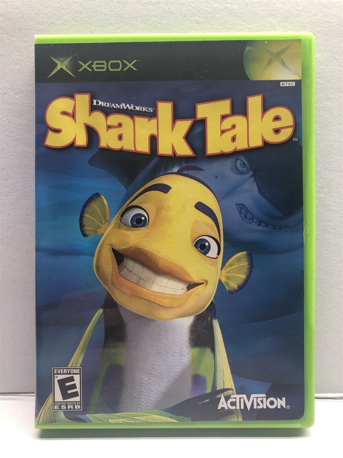 DreamWorks' Shark Tale (Microsoft Xbox, 2004) Complete w/ Manual Tested Working
