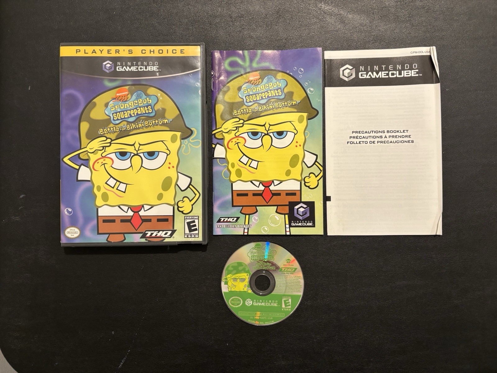 SpongeBob SquarePants: The Battle for Bikini Bottom Nintendo GameCube (2004) CIB