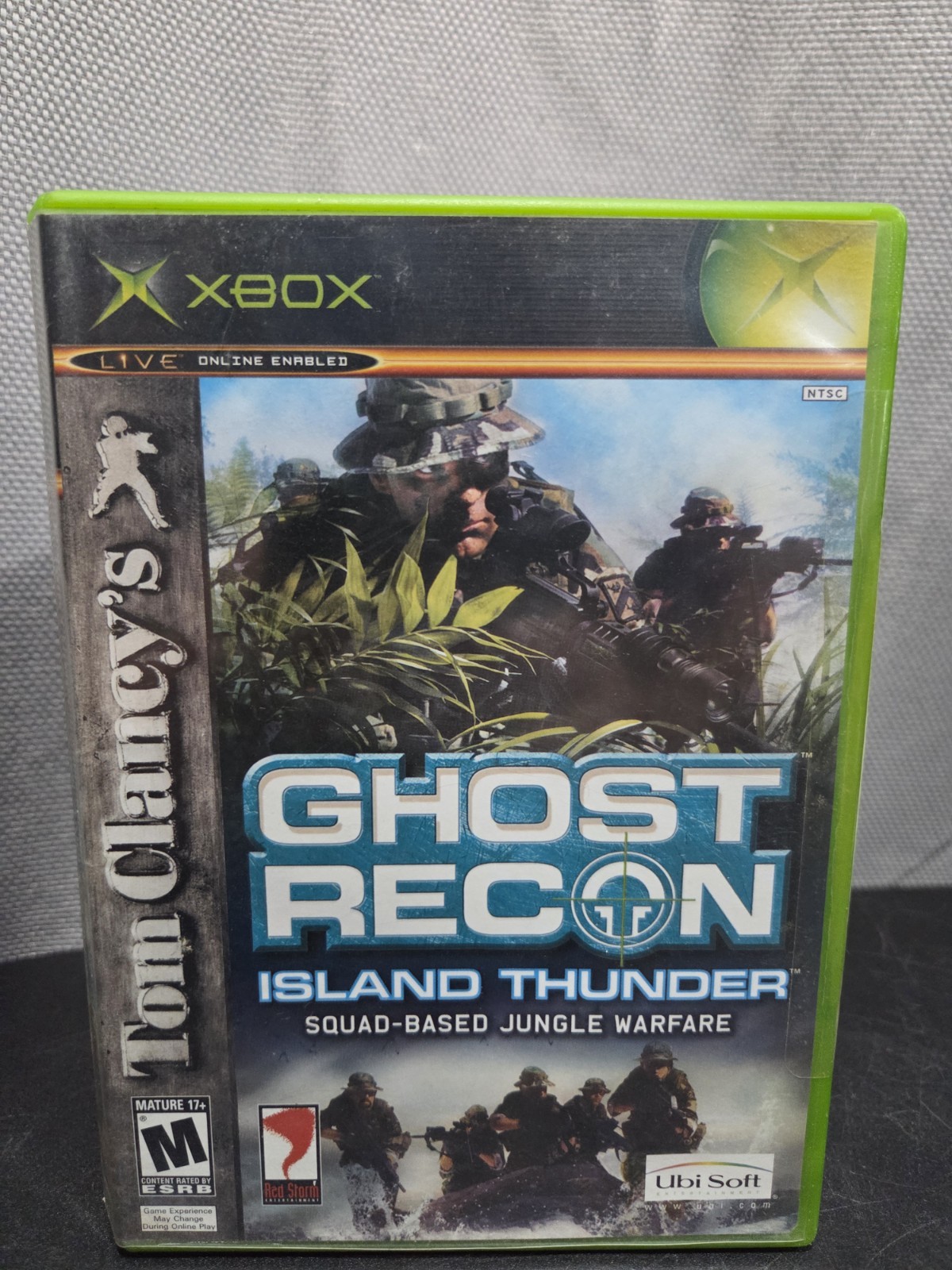 Ghost Recon: Island Thunder (Original Xbox) Black Label CIB Excellent Condition 