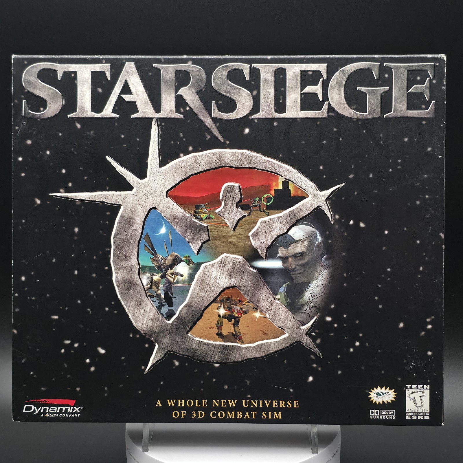 Starsiege: A Whole New Universe of 3D Combat SIM, 1998, Big Box, New & Sealed