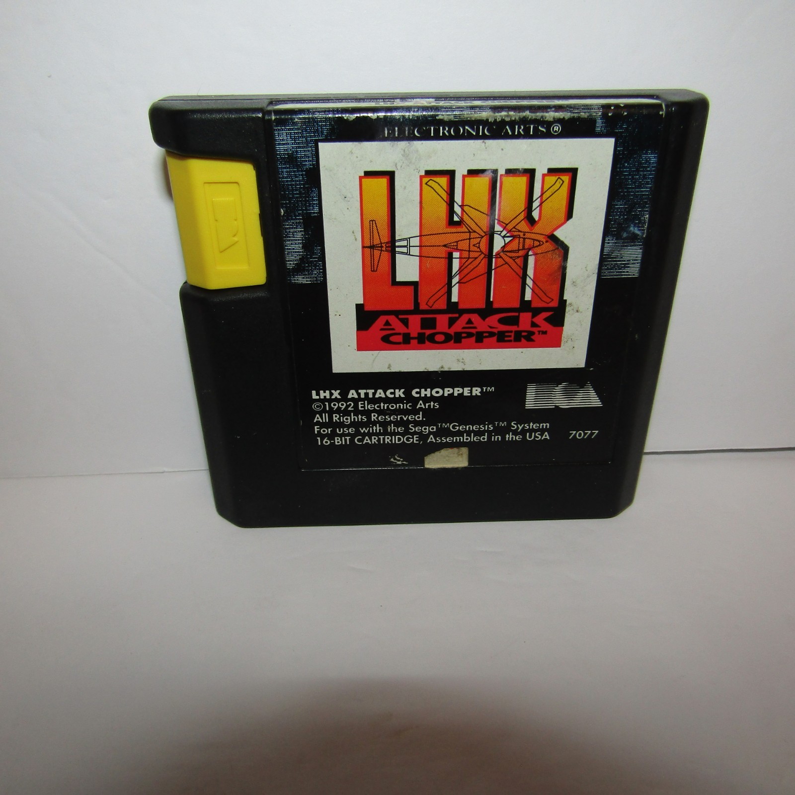 LHX Attack Chopper Sega Genesis Video Game Cartridge Only Tested Working