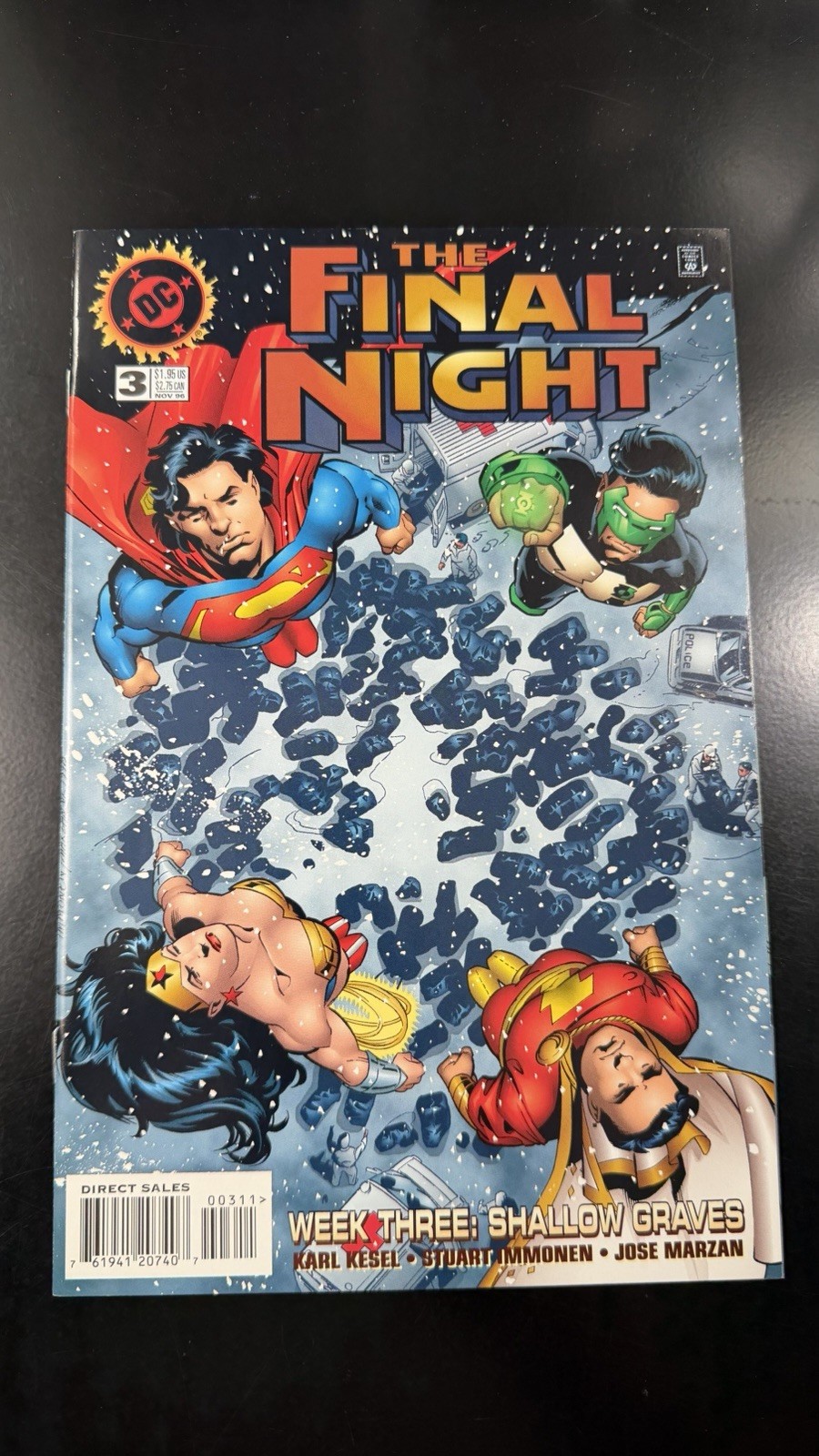 Final Night #3 Spectre Phantom Stranger Superman Karl Kesel DC Comics 1996 NM