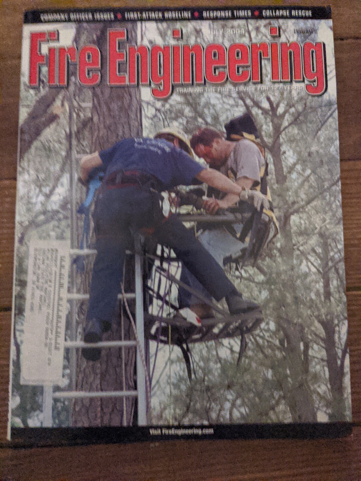 FIRE ENGINEERING JULY 2004 IMITATION VS INNOVATION RARE VTG