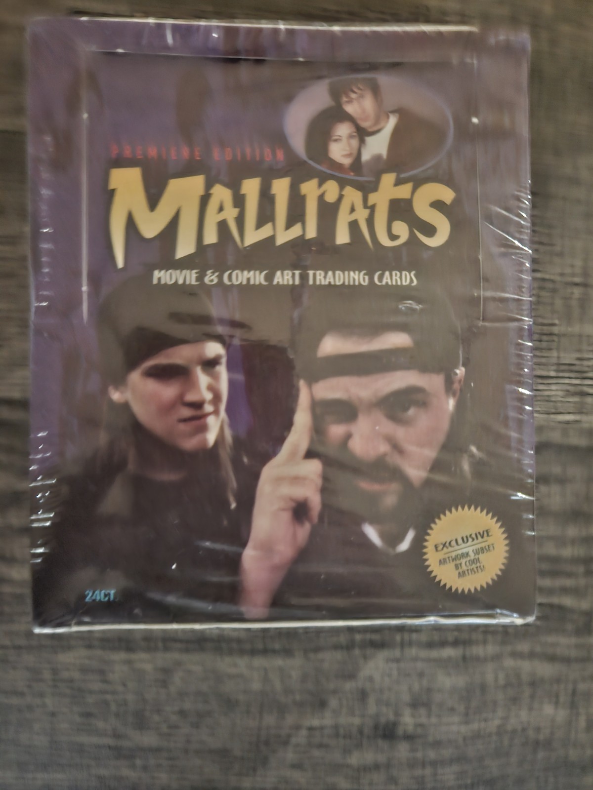 1995 Bacon & Eggs - Mallrats - Comic Art Trading Cards - Factory Sealed Box