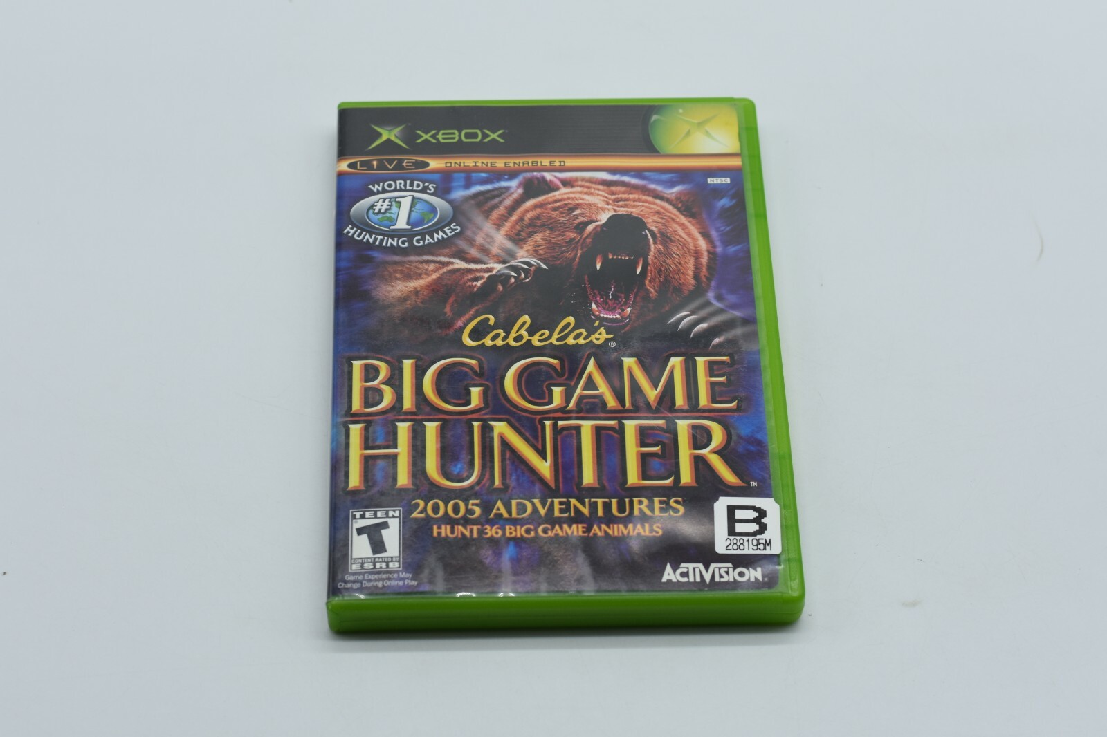 Cabela's Big Game Hunter: 2005 Adventures (Microsoft Xbox, 2004)~FREE FAST SHIP