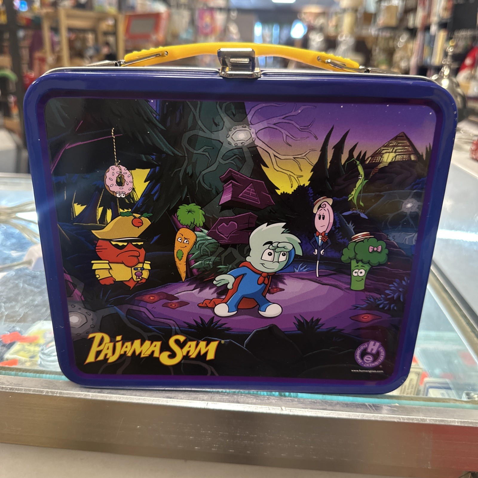 Pajama Sam Tin Lunch Box Humongous Entertainment Clean In Great Shape 🐶