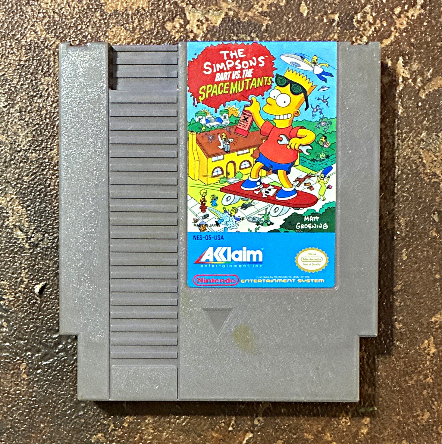 Acclaim The Simpsons: Bart vs. the Space Mutants (Nintendo NES) NTSC-U/C