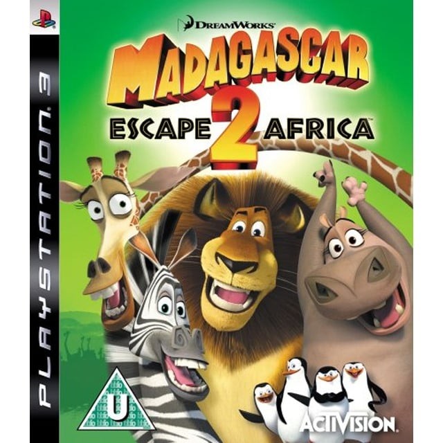 ps3 Madagascar Escape 2 Africa Playstation 3 (Works on US consoles)