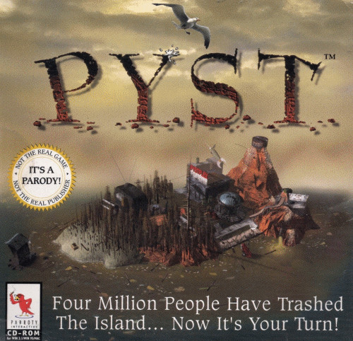 PYST Myst Parody PC Game CD-ROM SEALED 1996