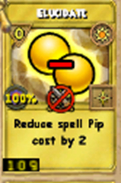 🔥Wizard101 | x1 Elucidate Treasure Card | Fastest Delivery on eBay 🔥