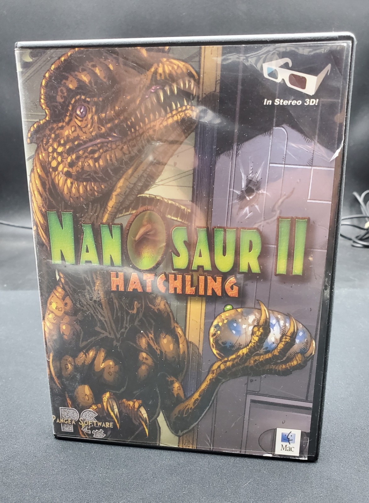 NANOSAUR 2: HATCHLING 3D APPLE MAC VIDEO GAME PANGEA SOFTWARE (2004)
