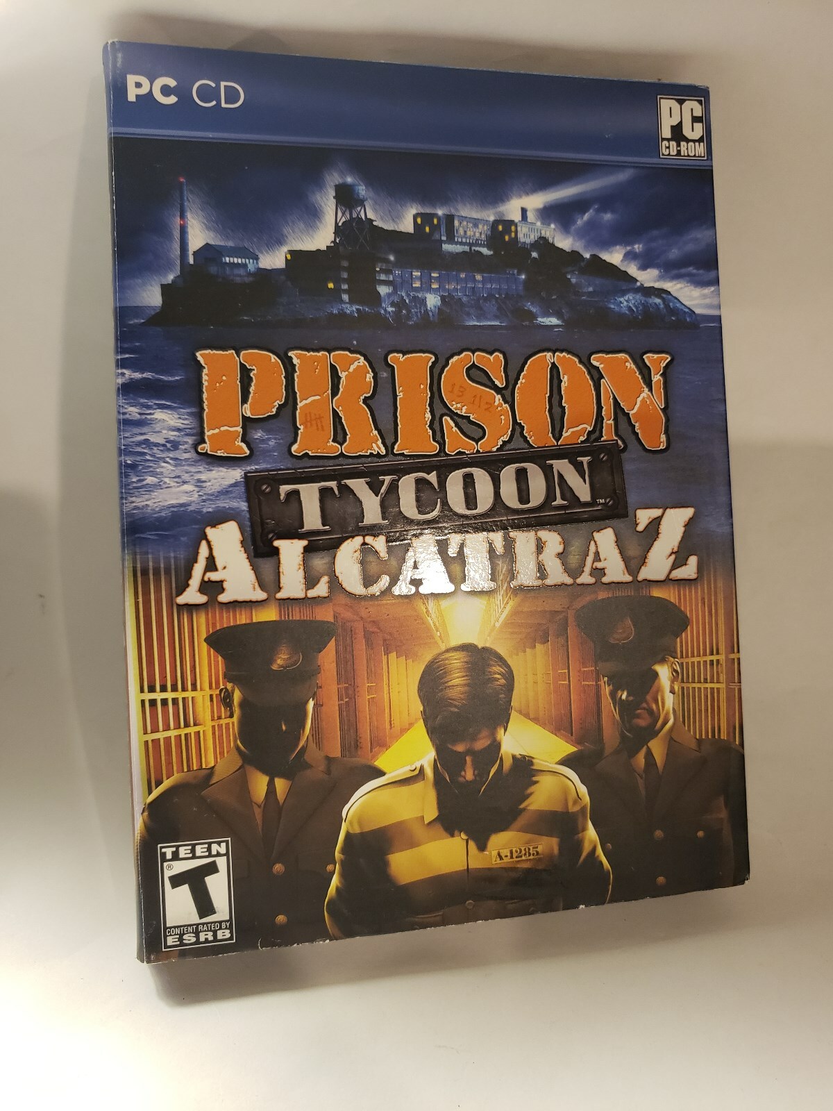PRISON ALCATRAZ- TYCOON PC VIDEO GAME, (PC 2010), BN, SEALED