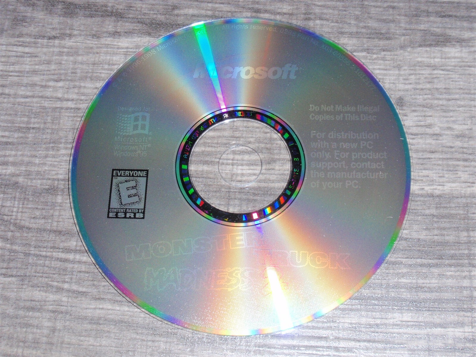 Microsoft Monster Truck Madness 2 PC CD-ROM Microsoft 1998 for Windows 95/NT