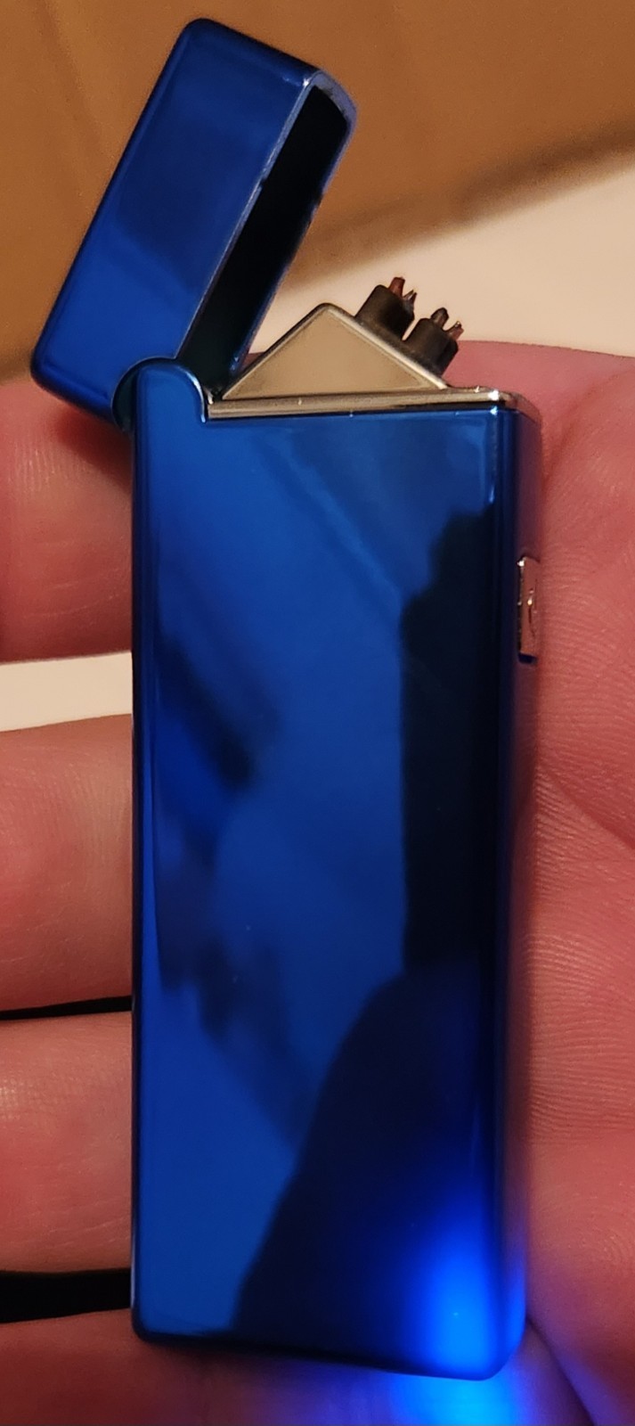 Dual Arc Windproof electric lighter- usb rechargeable-free shipping 