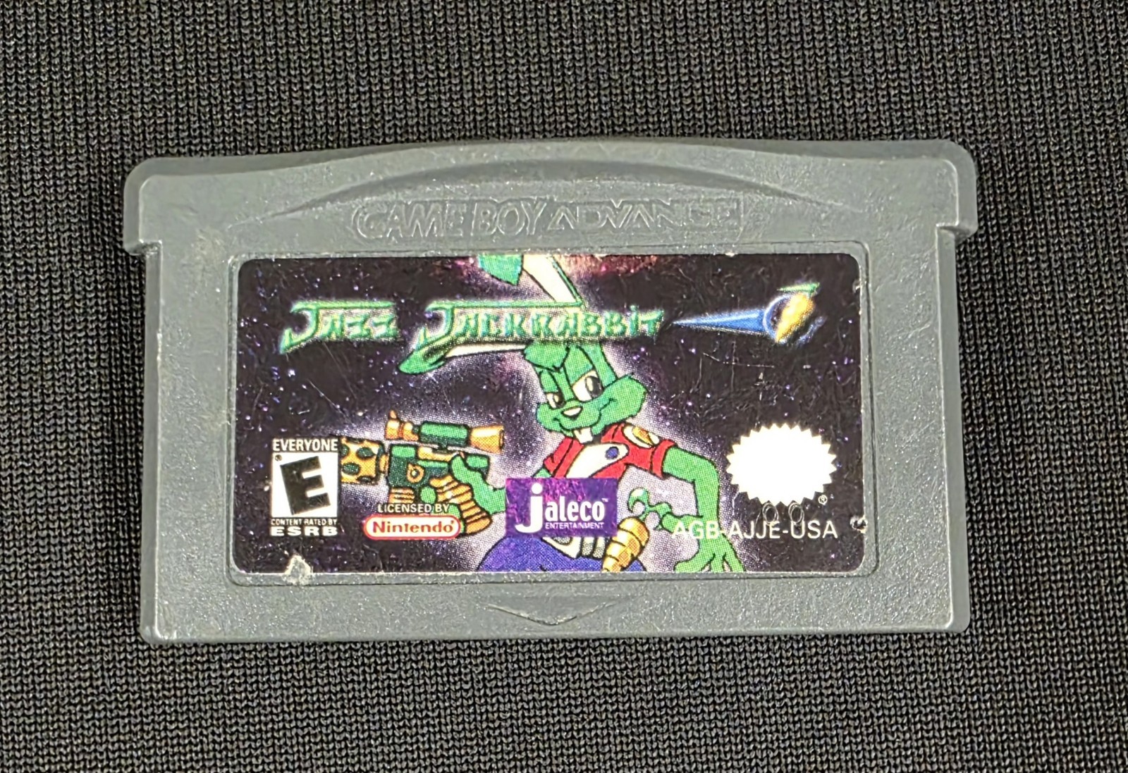 Jazz Jackrabbit (Nintendo Game Boy Advance, GBA) Authentic & Tested Cartridge