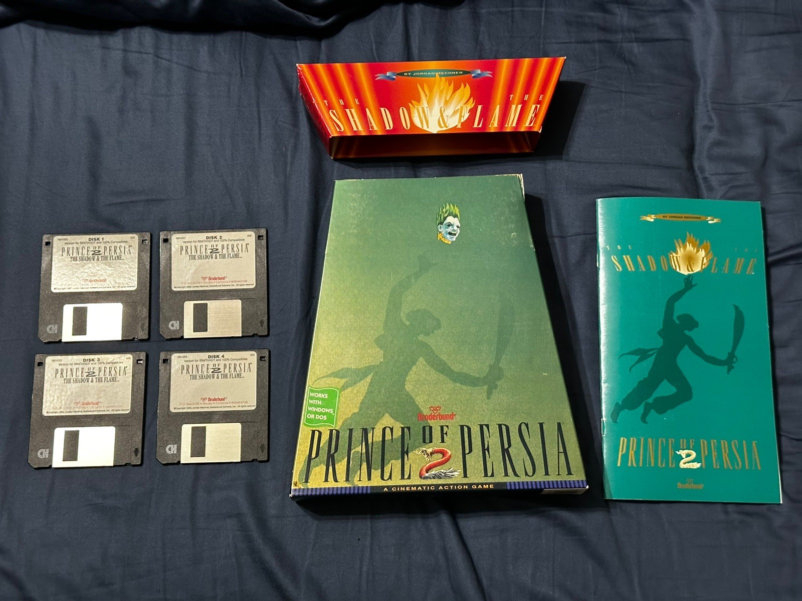 Prince of Persia 2: The Shadow and The Flame | Broderbund | 3.5\'\' | PC | 1993