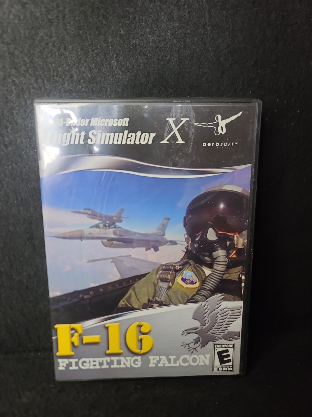 Aerosoft F-16 Fighting Falcon Microsoft Flight Simulator X FSX PC DVD 2009