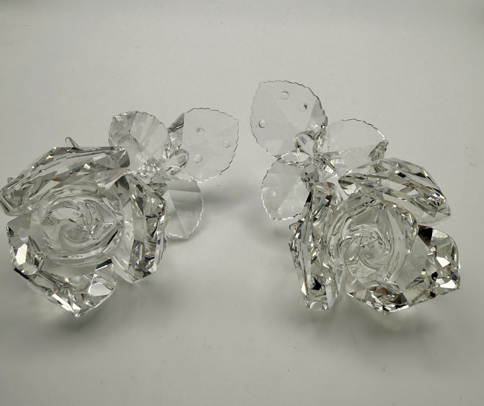 Pair Swarovski Crystal Large \