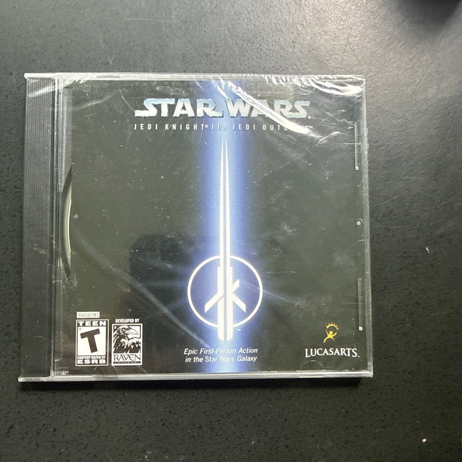 Vintage 2002 Star Wars Jedi Knight II 2 Jedi Outcast Windows CD-ROM PC Game