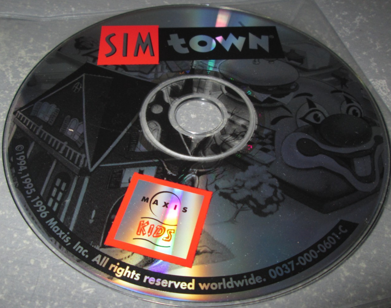 SIM Town PC Game Maxis Kids Vintage Windows CD